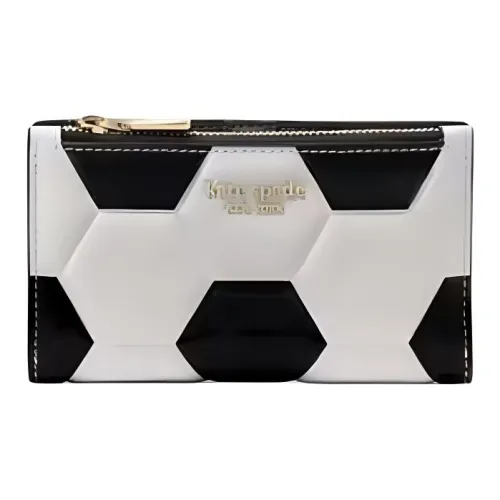 Kate Spade Кошелек из коровьей кожи маленький женский черный