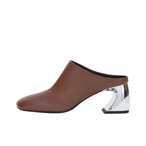 3,1 Phillip Lim Домашние тапочки 6,5 см Женские Коричневый