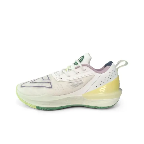 PEAK Баскетбольные кроссовки Low Top Super Light Белый/Зеленый Мужской