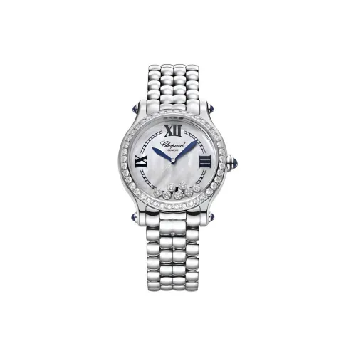 Chopard Автоматический Механический Movement Женские Часы из коллекции Happy Sport, 33 мм, Жемчужная раковина, Цвет