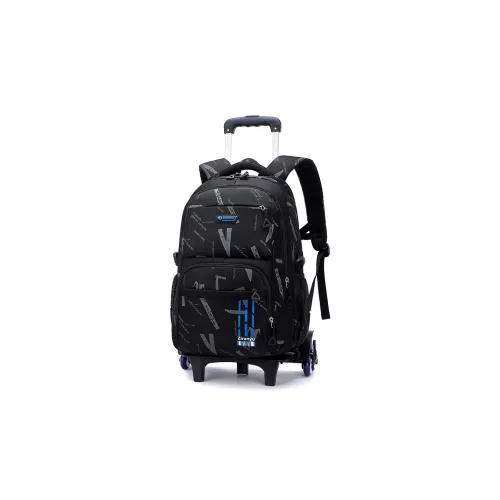 Natural Fish Текстиль Нейлон Тролли Рюкзак Стандартный Черный Королевский Синий Черный Серый Черный Небесный Синий Черный Желтый