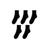 5 пар (Чисто черный)