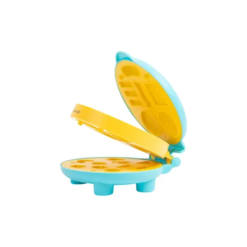 Deli Kids Rainbow Глина Гамбургер Машина Набор Играть Doh Глина Креативный Ручной DIY Глина Игрушки