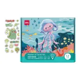 【Включает 3 мультяшных стикера】12 цветов