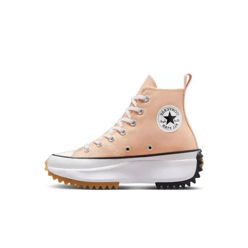 Converse Run Star Hike Повседневный Высокий Топ Абрикосовый Унисекс