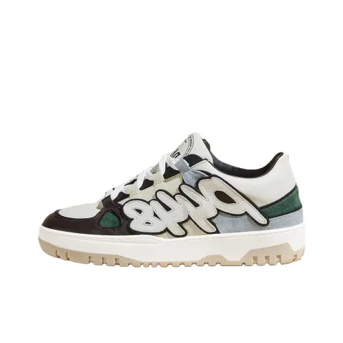 P448 Низкие кроссовки для скейтбординга женские цвет экрю