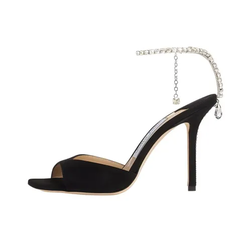 Jimmy Choo One Ремень Сандалии Женские Черные