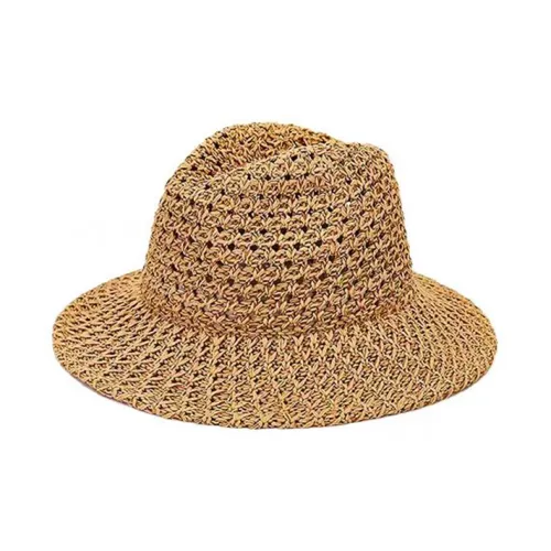 MUSTKOO Соломенная плетеная шляпа с защитой от солнца унисекс