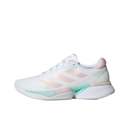 Adidas Supernova Беговые кроссовки Низкий топ Белый/Песочно-коричневый Женские