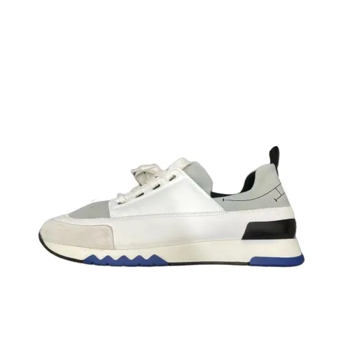 HERMES Низкий топ Повседневная обувь Мужская Белый