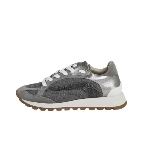 BRUNELLO CUCINELLI Повседневная обувь Женская Серого цвета