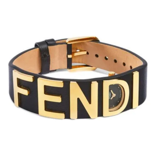 FENDI Телячья кожа Наручные повязки Женские Черный