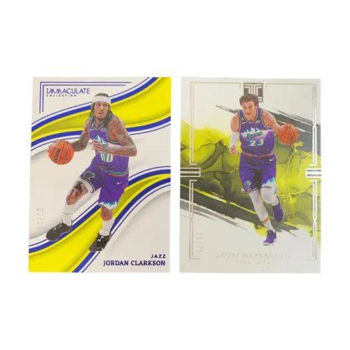 PANINI 2022 23 Jazz Little Золотой Основа Lauri Markkanen 31 75+IM Clarkson 02 25 Синий Parallel Игрок Карта Набор