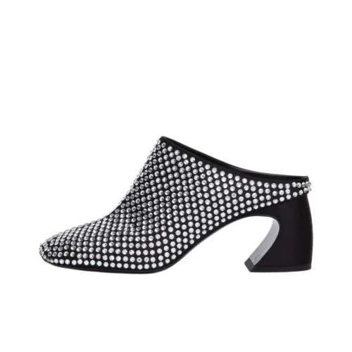 3,1 Phillip Lim Домашние тапочки 6,5 см Женские Черные