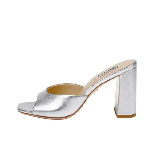 Badgley Mischka Слипоны 8,5 Женские Серебряные