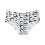 1 шт (Опал Синий Собака Принт/Синий)