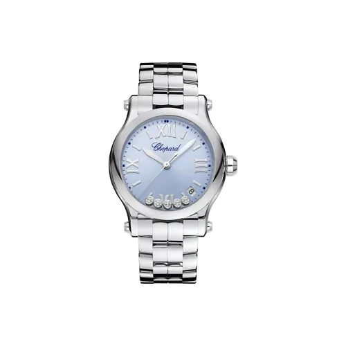 Chopard Кварцевый Movement Женские Часы из коллекции Happy Sport, 36 мм, синие