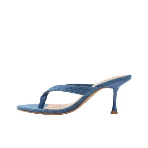 STEVE MADDEN Шлепанцы 7 см Женские Синие