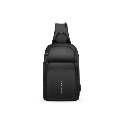 MARK RYDEN Оксфорд Модный Индивидуальный Sling Сумка Средний Мужской Элегантный Черный