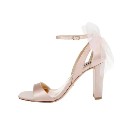 Badgley Mischka Kim One Strap Sandals 9cm Women's Light Pink Badgley Mischka Kim One Ремень Сандалии 9см Женские Светло-розовые