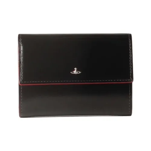 Vivienne Westwood Кошелек из коровьей кожи унисекс черный