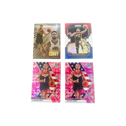 Панини Карри Рефракция 4 Штуки Комбинация Игрок Карта Карта Товар Access Спортивные Карты 4 Штуки