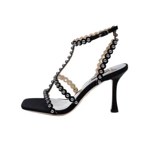 Badgley Mischka Camilla Gladiator One Strap Sandals 8,5cm Women's Black Badgley Mischka Camilla Gladiator One Ремешок Сандалии 8,5 см Женские Черные