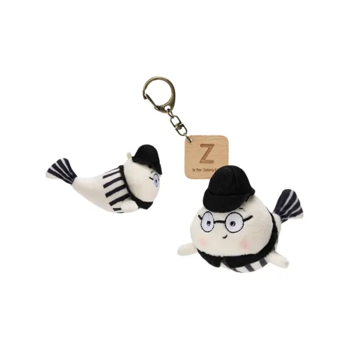 Bunnies By The Bay Good Friend Ocean Bunnies By The Bay Зебра Рыбка Подвесной Кукла Плюшевый Брелок 13 см Рекомендуемая высота
