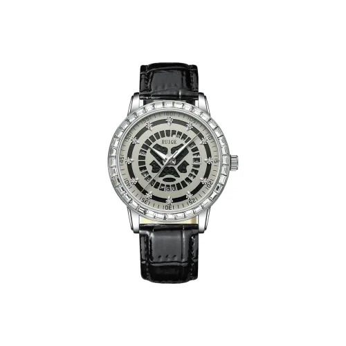 RUIGE Кварцевый механизм Мужские часы 41mm*мм*мм Серый