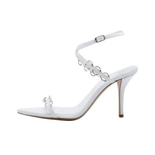 GIA BORGHINI RENO One Ремешок Сандалии 8,5 см Женские Белые