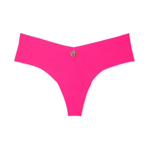 Victoria's Secret Розовый No Show Стринг PANTY EPSVDG Женское нижнее белье 1 упаковка Фуксия