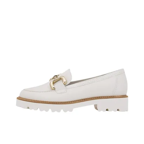 Gabor Лоферы 4CM Женские Белые