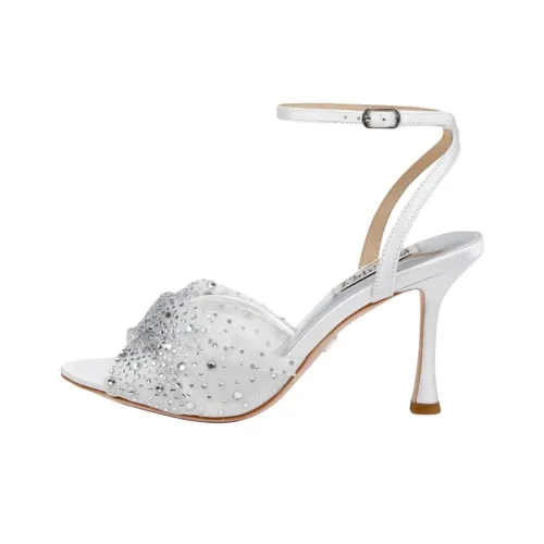 Badgley Mischka Cameryn One Strap Sandals 8,5cm Женские Белые