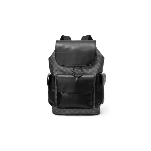 Slazenger ПУ (полиуретан) Рюкзак Мужской Черный