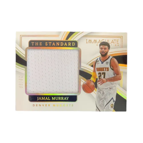 PANINI Джамал Мюррей 2022 23 IMM Nuggets Большой Window Game Used Джерси Match Issued 26 99 Карта Карта Access Включено