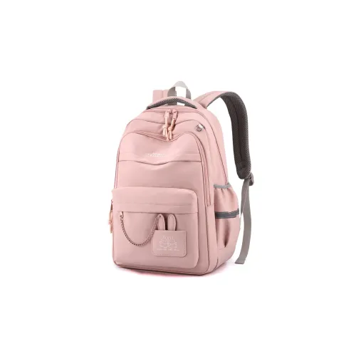 Natural Fish Нейлон Рюкзак Стандартный Розовый Черный Оранжевый Фиолетовый