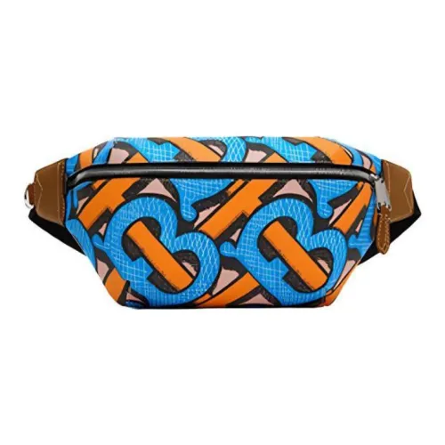 Burberry Canvas Бананка Унисекс Bright Cobalt Blue