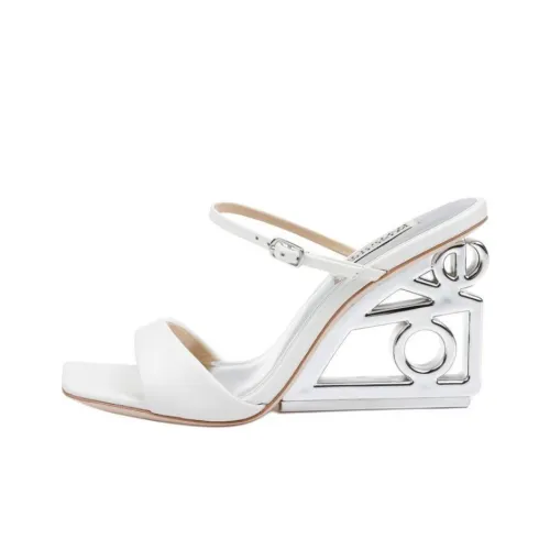 Badgley Mischka Слипоны 9,5 см Женские Белые