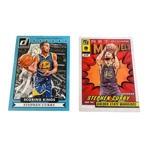 PANINI Stephen Curry Warriors Durex Масляная живопись Durex Marvel Star Player Карточки Access Спортивные карты 2 шт