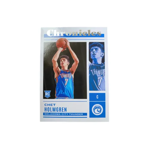 Панини Чет Холмгрен Игрок Карта Новые Звезды Карта Карта пройдет Through Спортивные карты 1 шт