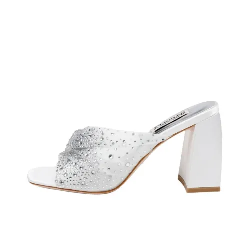 Badgley Mischka Слипоны 8,5 см Женские Белые