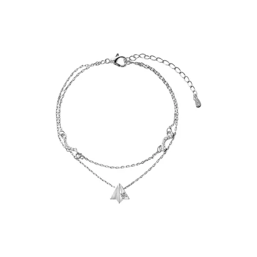 WHY PLAY Браслеты из латуни с покрытием из серебра 925 пробы унисекс