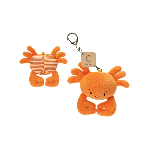 Bunnies By The Bay Good Friend Ocean Bunnies By The Bay Краб Подвесной Кукла Куклы Плюшевый Подвеска 10,5 см Рекомендуемый рост