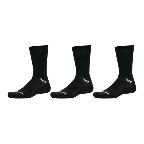 Swiftwick Performance Seven 3 Pack Носки Crew Унисекс 3 Pack Черный