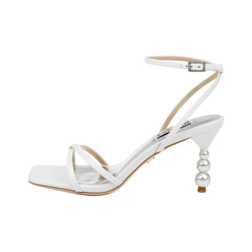 Badgley Mischka Callie One Strap Sandals 7,5cm Женские Белые