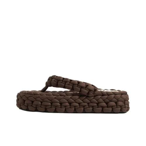 Bimba Y Lola Шлепанцы Женские Коричневый