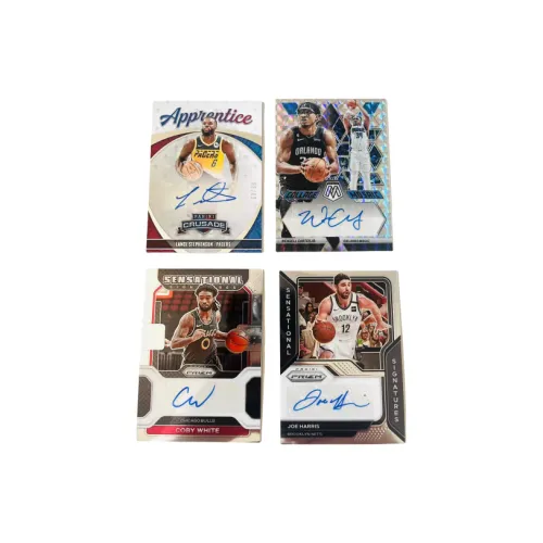 PANINI Stephenson Carter Белый Harris Signature 4 Штуки Комбинация Игрок Карта Карта Access пройдет Спортивные карты 4 шт