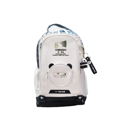 Victor Champion Series Competition Series ПУ (полиуретан) Синтетическая кожа + Полиэстер Рюкзак Стандартный Унисекс Белый