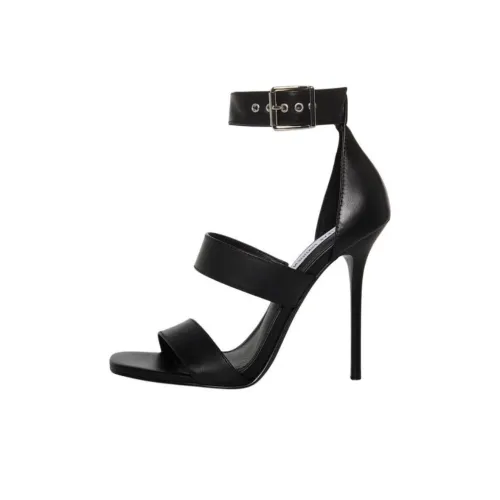 STEVE MADDEN One Ремешок Сандалии 11 см Женские Черные