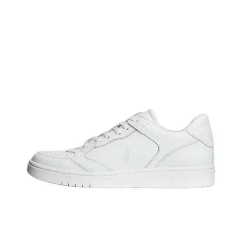 Polo Ralph Lauren Court Low Top Скейтборд Кроссовки Мужские Белые